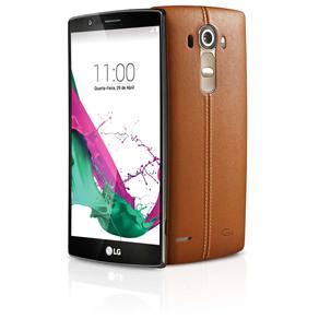 Smartphone LG G4 Dual Chip H818P em Couro Marrom com Tela de 5.5", Android 5.0, 4G, Câmera 16MP e Processador Hexa Core de 1.8 GHz