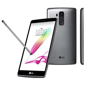 Smartphone LG G4 Stylus 4G H630 Titânio com Tela de 5.7", Android 5.0, Câmera 13MP e Processador Quad Core de 1.2 GHz
