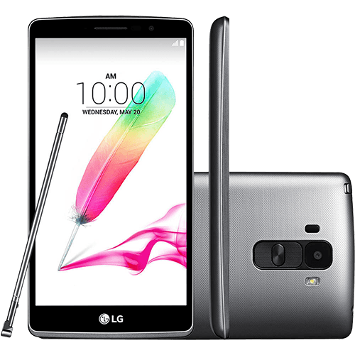 Tudo sobre 'Smartphone LG G4 Stylus Dual Chip Desbloqueado Android 5.0 5.7" 16GB 4G 13MP TiTânio'