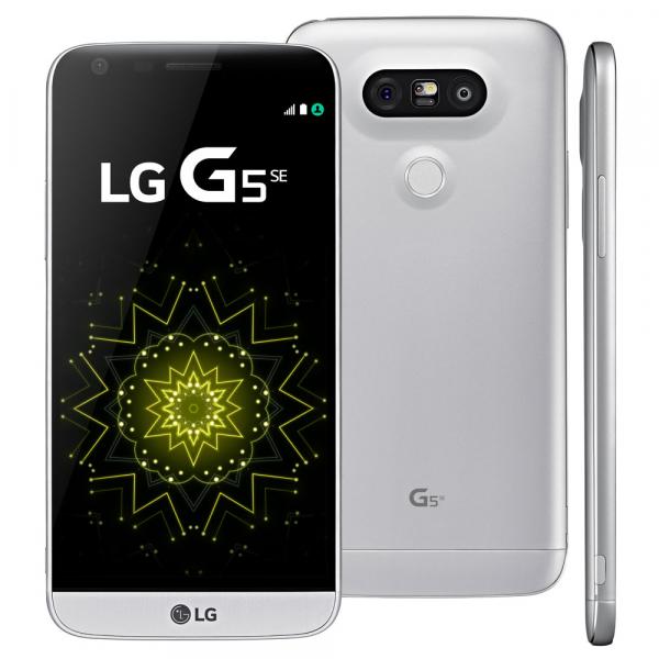 Smartphone LG G5 Prata com 32GB, Tela de 5.3", Android 6.0, 4G, Câmera 16MP e Processador Octa Core de 1.8 GHz