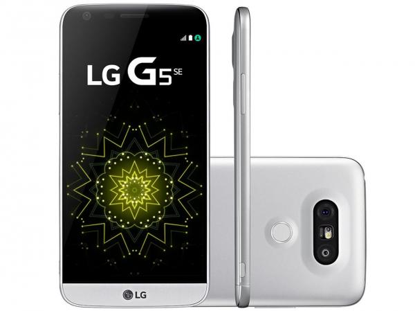 Smartphone LG G5 SE 32GB Prata 4G Câm. - 16MP + Selfie 8MP Flash Tela 5.3” QHD Octa Core