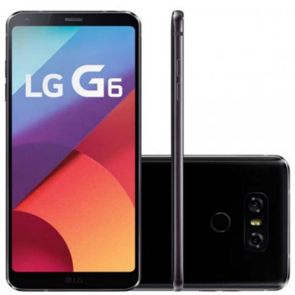 Smartphone LG G6 Astro Black 32GB 4G Tela de 5,7" Duas Câmeras de 13MP Quad-core 2.35 GHz