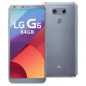 Smartphone LG G6 Platinum 64GB, Tela 5.7” FullVision 18:9, Dupla Câmera Traseira de 13MP, Android 7.0, Processador Quad-Core e Memória RAM de 4GB
