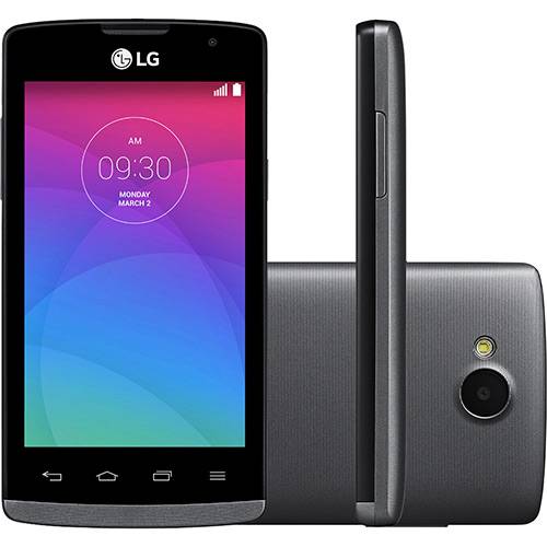 Tudo sobre 'Smartphone LG Joy Claro Dual Chip Desbloqueado Android 4. 4 Tela 4" 4GB 3G Wi-Fi Câmera 5MP - Preto'