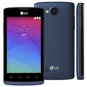 Smartphone LG Joy H222F Azul com Dual Chip, Tela de 4”, Android 4.4, Câmera 5MP e Processador Dual Core de 1.2 GHz