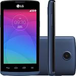 Smartphone LG Joy H222F Dual Chip Desbloqueado Android 4.4 Kitkat Tela 4" 4GB 3G Wi-Fi Câmera 5MP- Azul