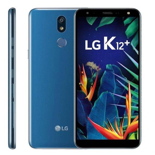 Smartphone LG K12+, 5,7”, 32GB, Octa-Core, Câmera 16MP, Azul