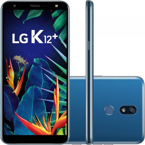 Smartphone LG K12+ 32GB Android 8.1 Câmera 16MP Azul