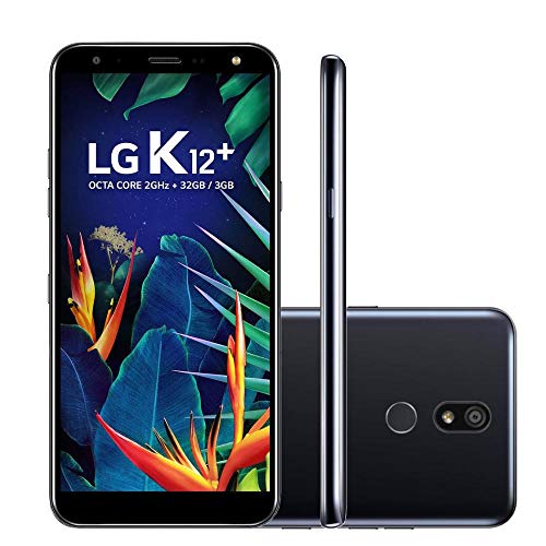 Smartphone LG K12 Plus 8.1 32GB 5.7'' LM-X420BMW - Preto