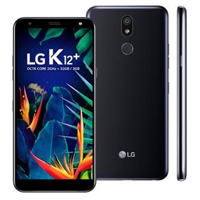 Smartphone LG K12 Plus 32GB 5.7" Dual 16MP LM-X420BMW - Preto