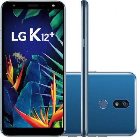 Smartphone LG K12 Plus 32GB Android 8.1 5,7” 16MP Inteligência Artificial Azul