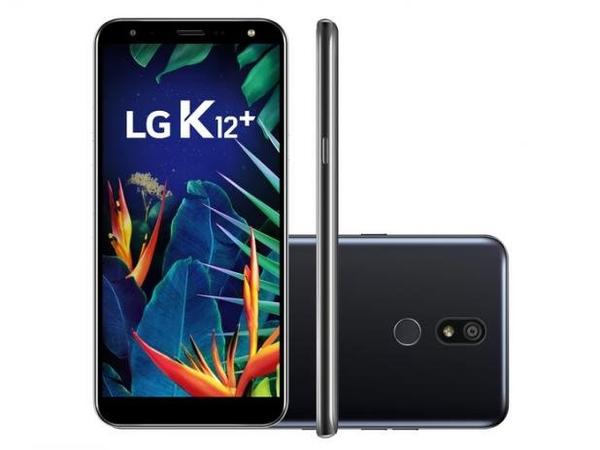 Smartphone LG K12 Plus 32GB Dual Chip Android 8.1 Tela 5,7” Octa Core 2.0GHz 4G Câmera 16MP - Preto
