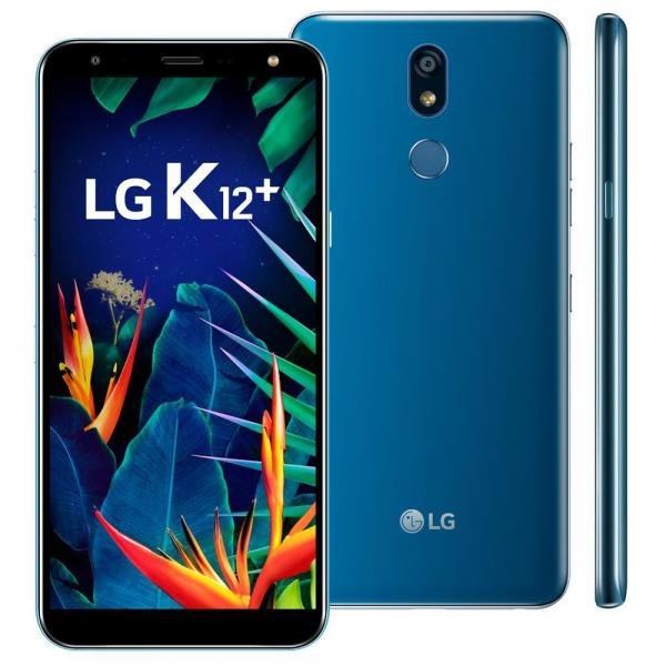 Smartphone LG K12 Plus LMX420BMW 32GB 3GB RAM 16MP Tela 5.7 Azul
