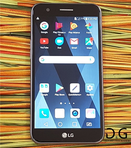 Smartphone Lg K10 2017 Titânio 32Gb (Seminovo)