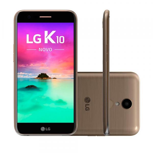 Smartphone LG K10 Dual Chip Android 7.0 Tela 5.3 32GB 4G Câmera 13MP Wi-Fi