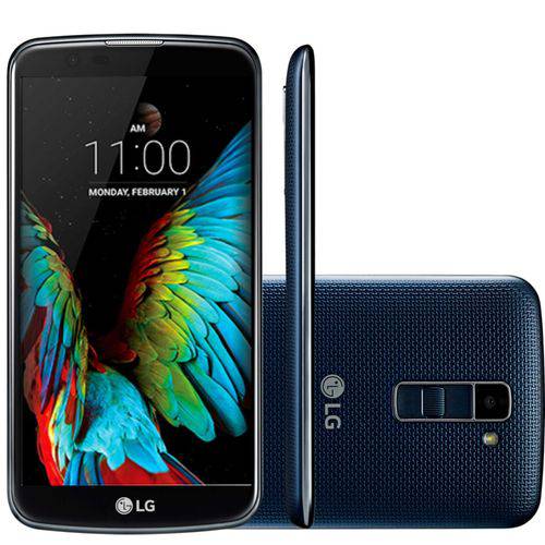 Tudo sobre 'Smartphone LG K10 3G 5.3'' Câmera 8MP+8MP 16G K410F- Indigo'