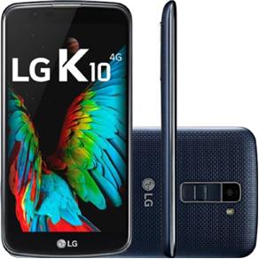 Smartphone LG K10 K430 Tela 5,3´´, Memória 16GB, Câmera 13MP - Azul Indigo