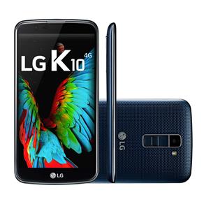 Smartphone LG K10 K430DSF Índigo com 16GB, Dual Chip, Tela de 5.3" HD, 4G, Android 6.0, Câmera 13MP e Processador Octa Core de 1.14 GHz