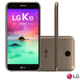 Smartphone LG K10 Novo Dourado Dual, Tela 5.3", 32GB, Câmera 13MP