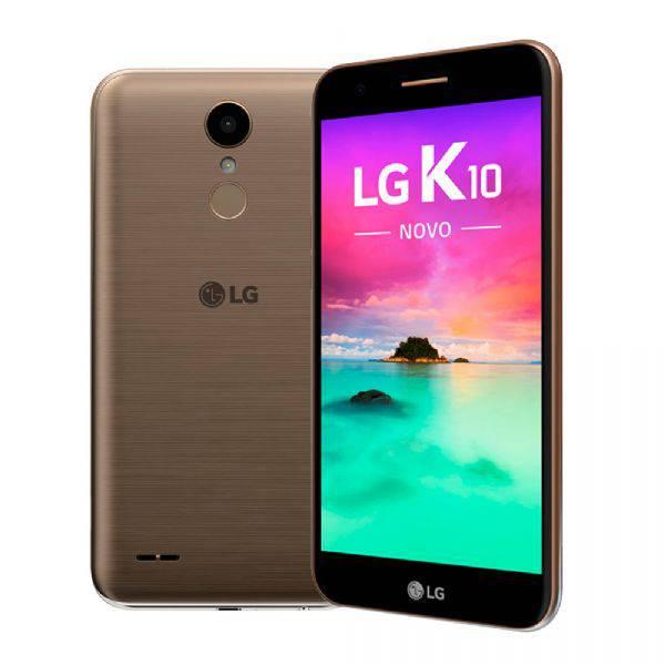 Smartphone LG K10 Novo, Dourado, M250DS, Tela de 5.3", 32GB, 13MP