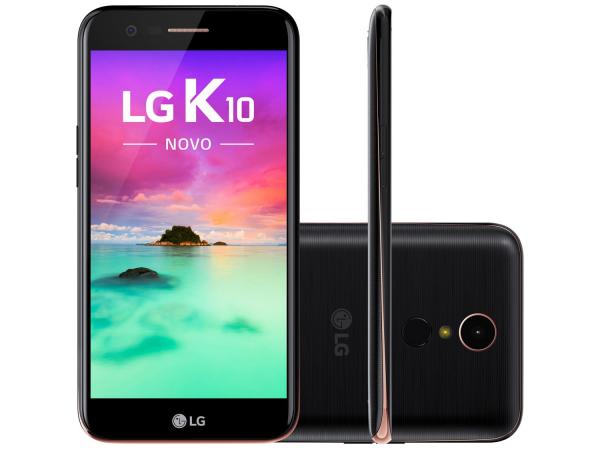 Tudo sobre 'Smartphone LG K10 Novo 32GB Preto 4G Octa Core - 2GB RAM Tela 5.3” Câm. 13MP + Câm. Selfie 5MP'
