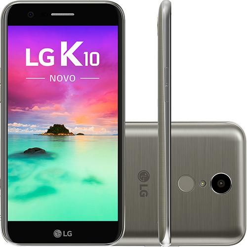 Tudo sobre 'Smartphone LG K10 NOVO Titânio Tela 5,3'' HD 32GB Dual Chip Câmera 13MP 4G Android 7.0'