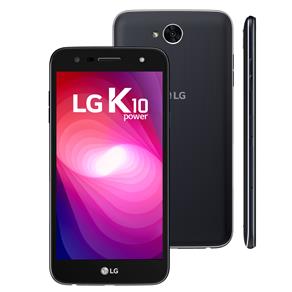 Smartphone LG K10 TV Power Índigo com 32GB, Dual Chip, Tela de 5,5”, HD, TV Digital, 4G, Android 7.0, Câmera 13MP e Processador Octa Core de 1.5 GHz