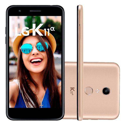 Smartphone LG K11 Alpha Dual 16GB 5.3'' 4G 7.1 8MP - Dourado