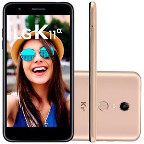 Smartphone LG K11 Alpha LMX410BTW 4G Android 7.1 32GB Octa Core 1.5GHz Câmera 13MP Tela 5.3"