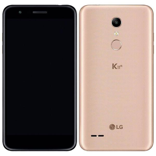 Smartphone LG K11 ALPHA LMX410BTW, Android 7.1, Dual Chip, 8MP, 5.3", 16 GB, 4G - Dourado