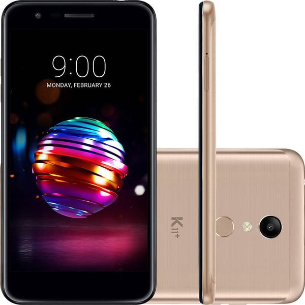 Smartphone LG K11+ 32GB Dual Chip Android 7.0 Tela 5.3" Octa Core 1.5 Ghz 4G Câmera 13MP - Dourado
