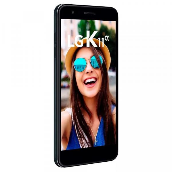 Smartphone LG K11+ 32GB Dual Chip Tela 5.3 Câmera 13MP Android 7.1.2 Preto