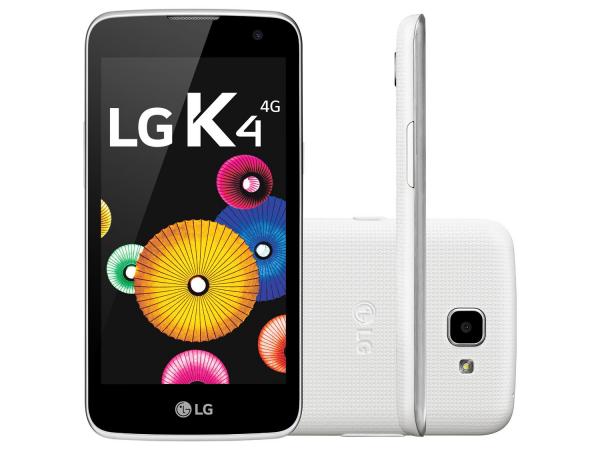 Tudo sobre 'Smartphone LG K4 8GB Dual Chip 4G Câm. 5MP - Tela 4.5” Proc. Quad-Core Android 5.1'