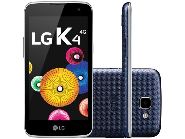 Tudo sobre 'Smartphone LG K4 8GB Índigo Dual Chip 4G Câm. 5MP - Tela 4.5” Proc. Quad Core Android 5.1 Desbl. Oi'