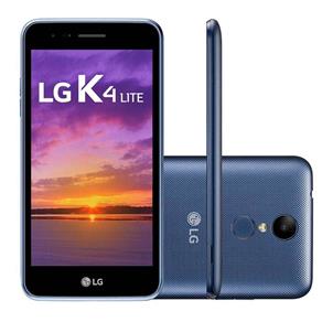 Smartphone LG K4 Lite X230DS Desbloqueado.Dual Chip. Android 6.0. Tela 5". 4G/Wi-fi. Câmera 5MP - Indigo