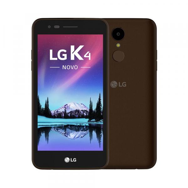 Smartphone LG K4 Novo Dual Chip Android 6.0 Marshmallow Tela 5p Quadcore 8GB 4G Câmera 8MP - Marrom