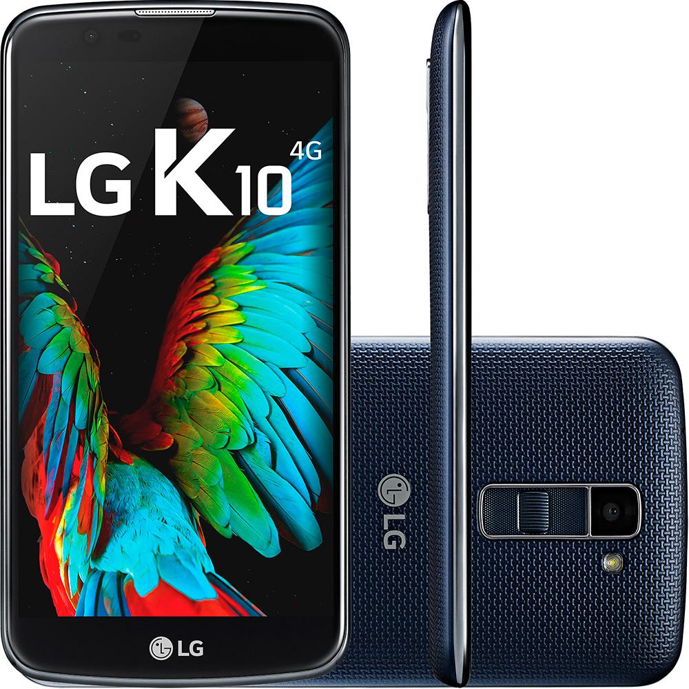 Smartphone LG K430DSF Dual Chip Android Tela 5.3" Octacore 16GB 4G Câmera 13MP Indigo Blue Claro