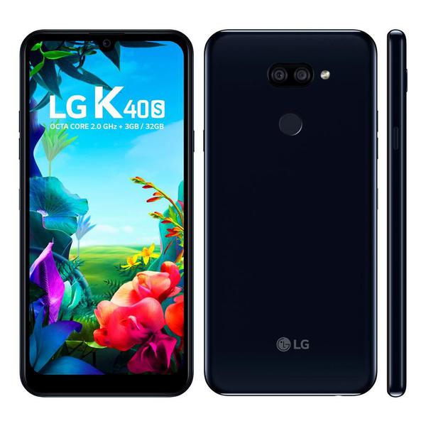 Smartphone Lg K40s 32gb Dual Chip Android 9 Tela 6.1