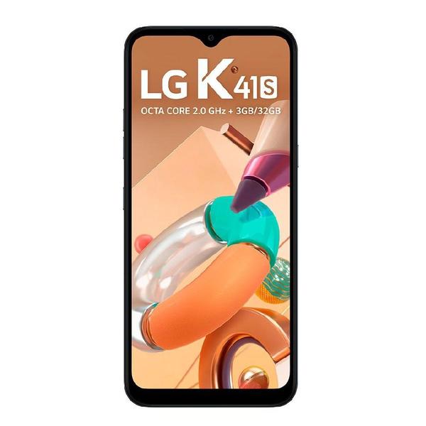 Smartphone LG K41S 3GB 32GB 13MP Tela 6.55 Titanio