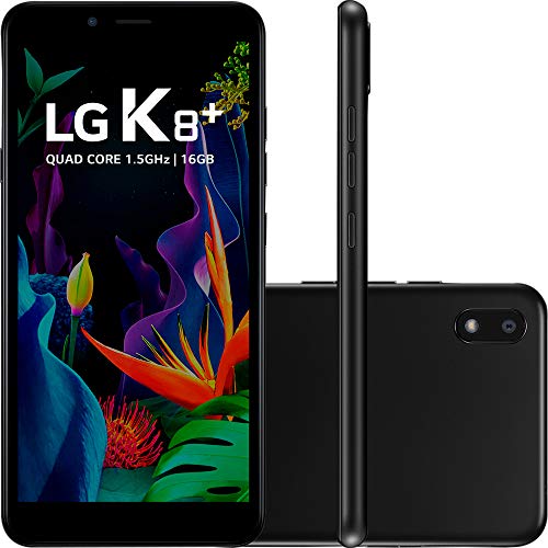 Smartphone LG K8+ 16GB Dual Chip Tela 5' Câmera Principal 8MP Frontal 5MP Android 7.0 Preto