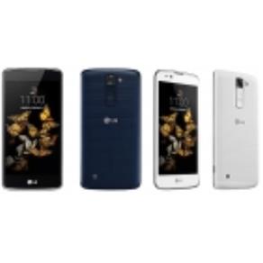 Smartphone LG K8 K350, Quad Core, Android 6.0, Tela 5,0, 8GB, 8MP, 4G, Dual Chip - Preto/Azul