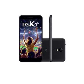 Smartphone LG K9 16GB Android 7.0 Dual Chip TV Digital Tela 5.0 Polegadas HD Câmera 8MP Processador Quad Core 1.3 GHZ e 2GB de RAM - Preto