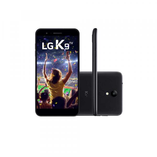 Smartphone LG K9 16GB Android 7.0 Dual Chip TV Digital Tela 5.0 Polegadas HD Câmera 8MP Processador Quad Core 1.3 GHZ e 2GB de RAM - Preto