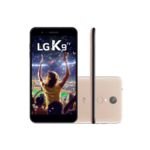 Smartphone Lg K9, Android 7.0,dual Chip, Processador Quad Core 1.3 Ghz, Câmera Principal 8mp Dourado
