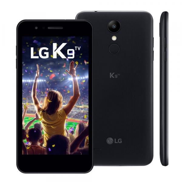 Smartphone LG K9 LMX210BMW 16GB 2GB RAM 8MP Tela 5.0 Preto