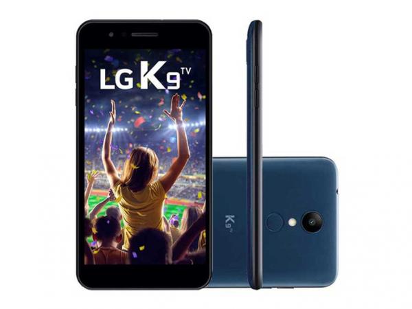 Smartphone Lg K9, Android 7.0,Dual,Quad Core 1.3 GHz,Câmera 8MP,Frontal 5MP, Tela 5.0",16 GB,4G,WiFi