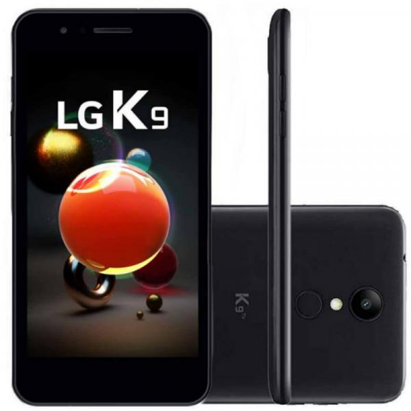 Smartphone LG K9 TV Digital Preto 16GB Tela 5" Dual Chip Câmera 8MP