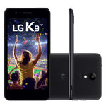 Smartphone Lg K9 X210bmw 16 Gb, Tela 5.0, Câmera 8mp,tv,dual Chip, 4g, Processador Quad Core - Preto