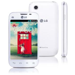 Smartphone LG L40 Dual D175 Branco com Tela de 3,5”, Dual Chip, Tv Digital, Android 4.4, Câmera 3MP, 3G, Wi-Fi, Rádio FM e Bluetooth