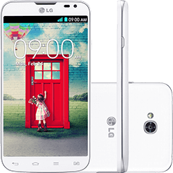 Smartphone LG L70 D325 Dual Chip Desbloqueado Android 4.4 Tela 4.5" 4GB 3G Wi-Fi Câmera 8MP - Branco